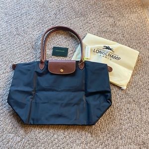 Longchamp le Pliage Granite “Shopping” Tote